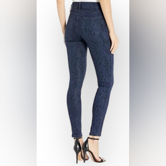 Joe's Jeans ㋛ Charlie Hi Rise Skinny Ankle ㋛ Indigo Python Print ㋛ 26 - Picture 13 of 13